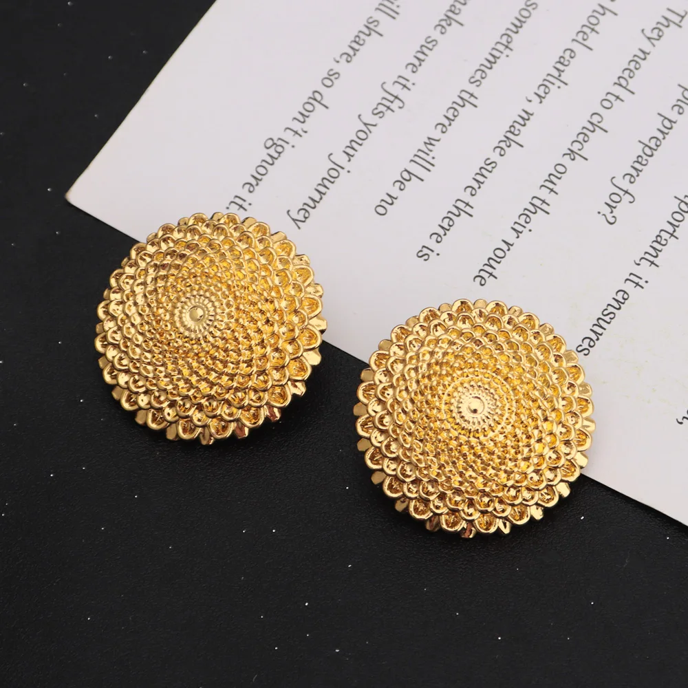 Gold Color Luxury Sunflower Shape Necklace Bangle Earrings Ring For Women Fashion Pretty Jewelry Set Gift For Party Wedding 4 Mallzona S70035c3230d742fe8f069815e42e161bf Gold Color Luxury Sunflower Shape Necklace Bangle Earrings Ring For Women Fashion Pretty Jewelry Set Gift For Party Wedding Mallzona