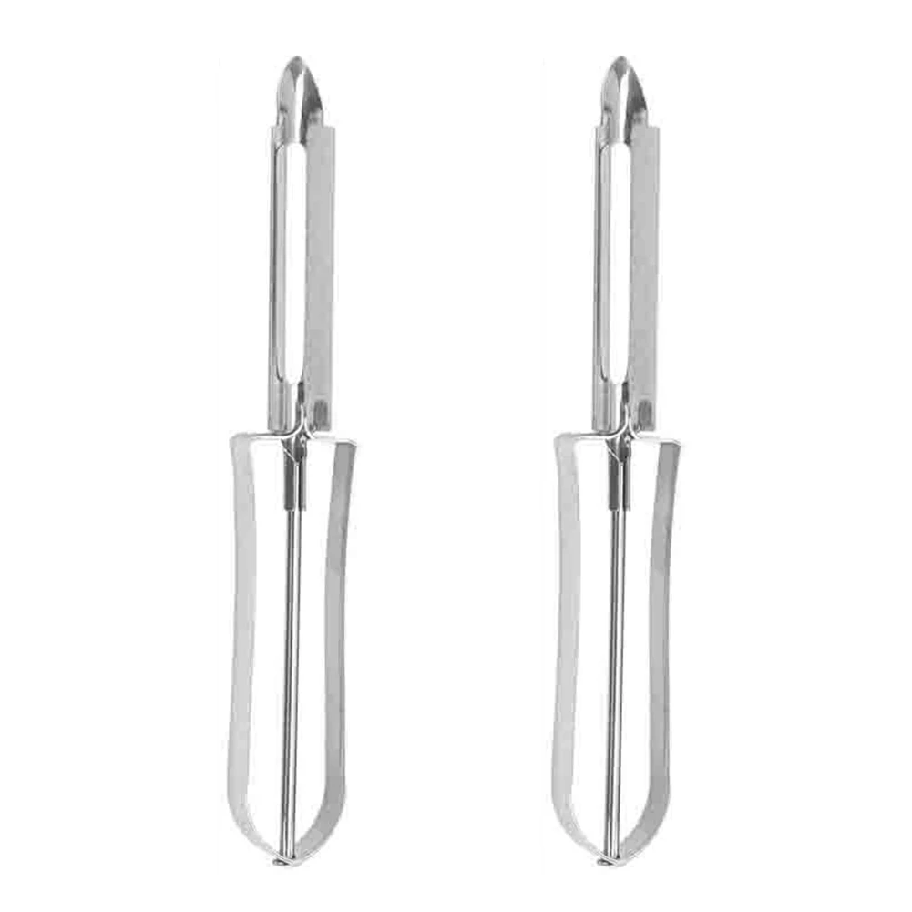 2pcs 16cm Kitchen Vegetable Peeler Stainless Steel Melon Planer Peeler Household Multiple-Function Fruit Vegetable Peeler
2pcs 16cm Kitchen Vegetable Peeler Stainless Steel Melon Planer Peeler Household Multiple-Function Fruit Vegetable Peeler