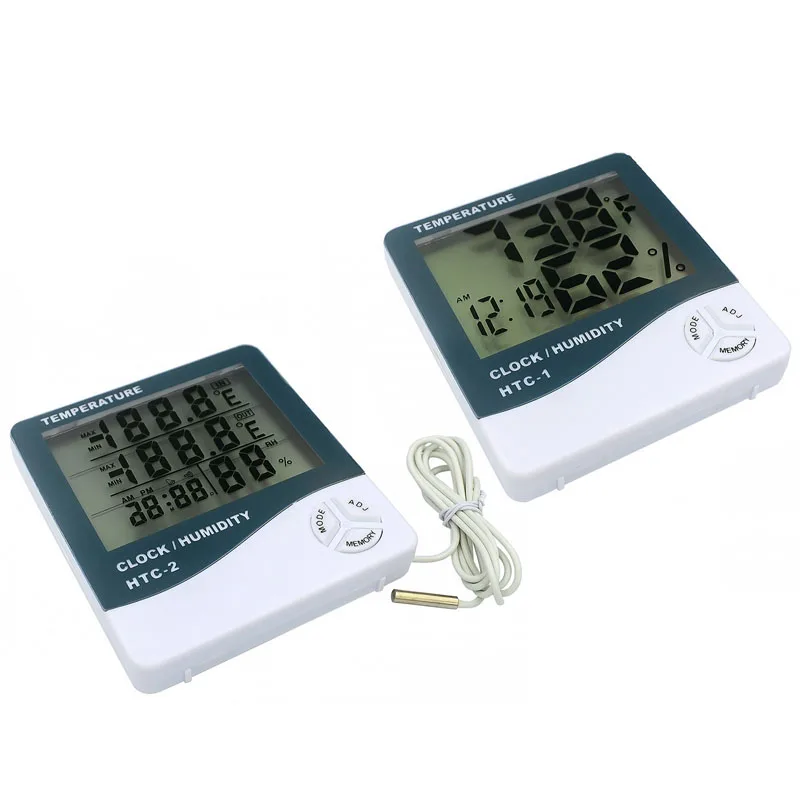 1~20Pcs Digital Display Temperature and Humidity Meter High Precision HTC-1 Indoor and Outdoor HTC-2 Ribbon Probe
1~20Pcs Digital Display Temperature and Humidity Meter High Precision HTC-1 Indoor and Outdoor HTC-2 Ribbon Probe