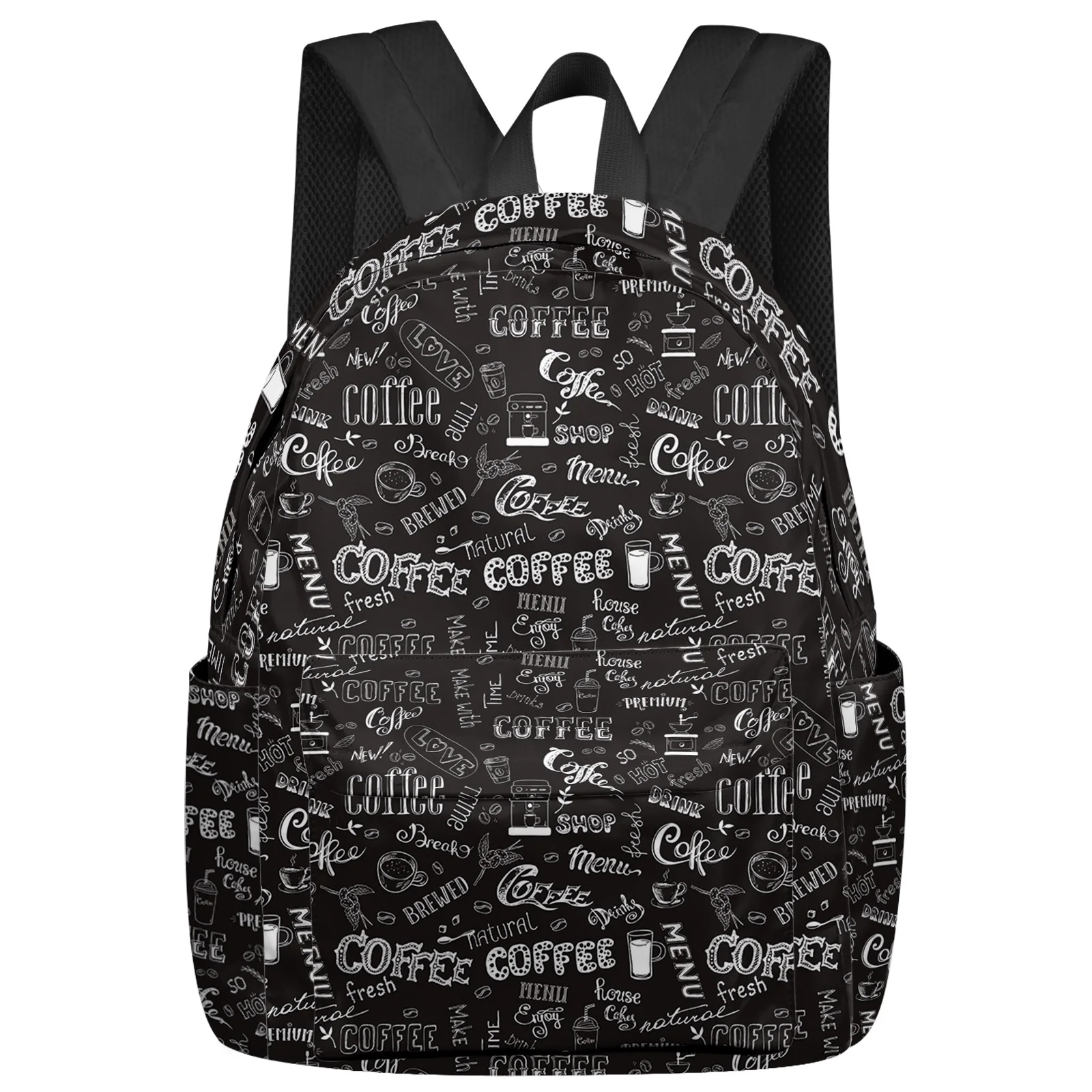 Coffee Bean Milk Backpack Teenagers Student School Bags Laptop Custom Backpack for Men Women Travel Bag 
Coffee Bean Milk Backpack Teenagers Student School Bags Laptop Custom Backpack for Men Women Travel Bag