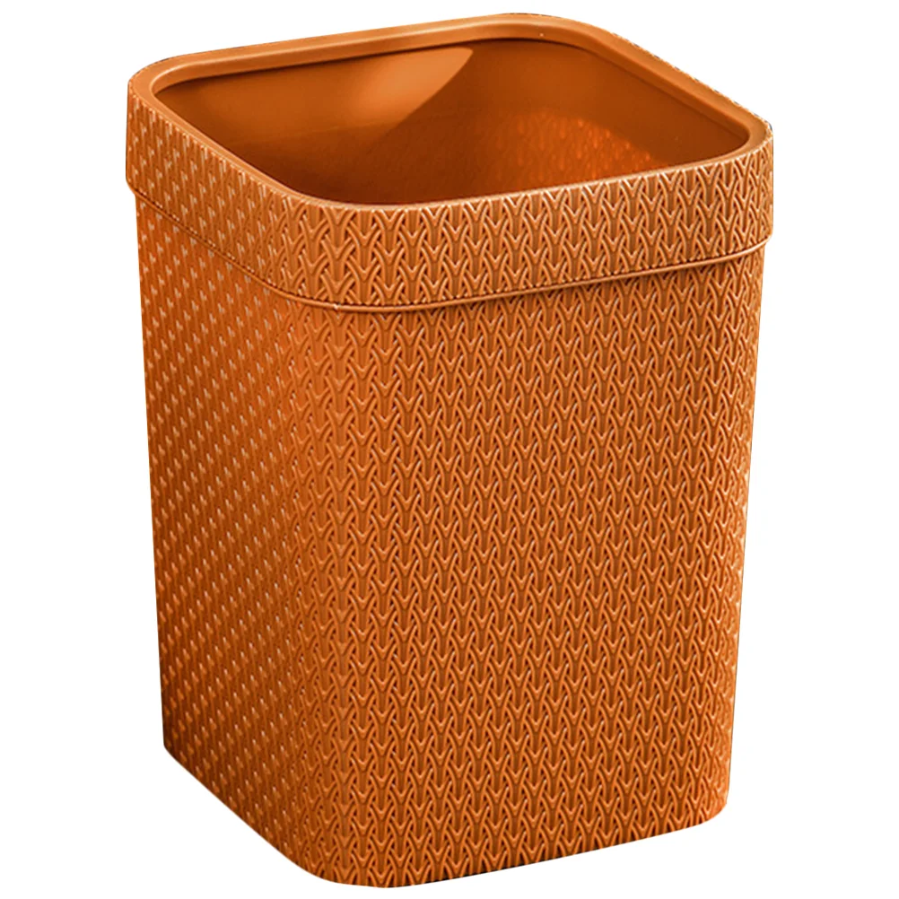 Plastic Imitation Rattan Trash Can Straw Woven Wastebasket Bedroom Trash Can Office Small Garbage Can Wicker Waste
Plastic Imitation Rattan Trash Can Straw Woven Wastebasket Bedroom Trash Can Office Small Garbage Can Wicker Waste