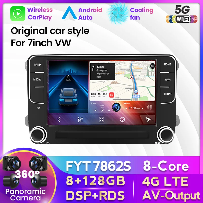 Автомобильный мультимедийный плеер FYT Android для Mercedes Benz C-Class W203 2004-2011 2Din Carplay Android Auto 4G WIFI DSP RDS 8 ядер
Автомобильный мультимедийный плеер FYT Android для Mercedes Benz C-Class W203 2004-2011 2Din Carplay Android Auto 4G WIFI DSP RDS 8 ядер
