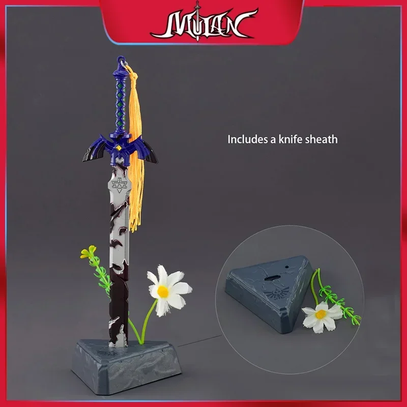 The Hyrule Fantasy Tears of The Kingdom Link Zelda 22cm Weapon Scabbard Base Set All Metal Action Figure Sword Ornaments Gifts
The Hyrule Fantasy Tears of The Kingdom Link Zelda 22cm Weapon Scabbard Base Set All Metal Action Figure Sword Ornaments Gifts