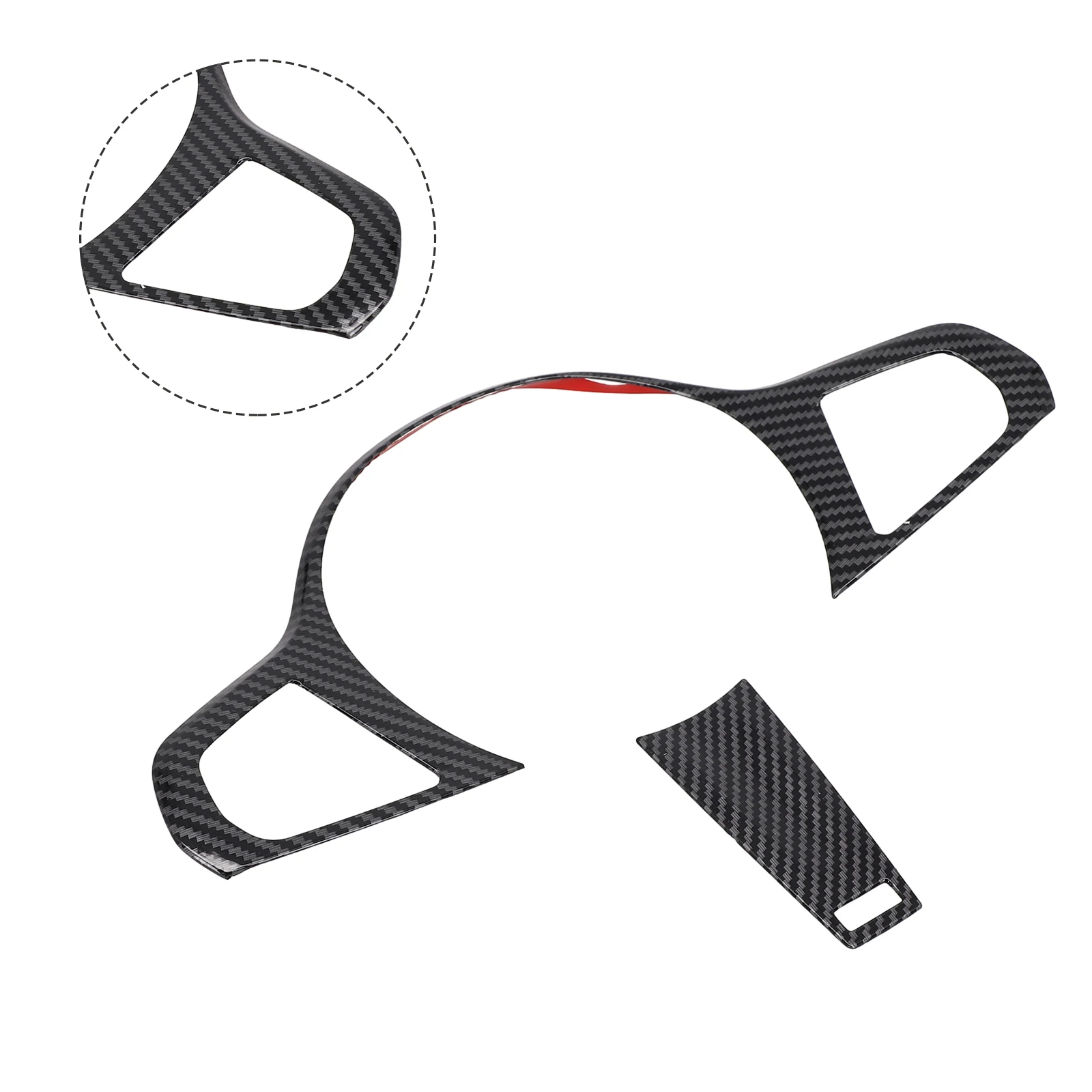 Carbon Fiber ABS Cars Steering Wheel Trim For BMW 3 Series G20 2019-2021 Interior Accessories Steering Wheel Covers
Carbon Fiber ABS Cars Steering Wheel Trim For BMW 3 Series G20 2019-2021 Interior Accessories Steering Wheel Covers