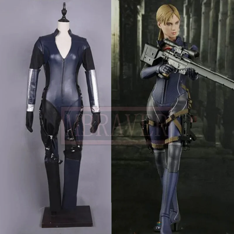 

Jill Valentine Outfit Cos Cosplay Costume Halloween Uniform Outfit Custom Made Any Size