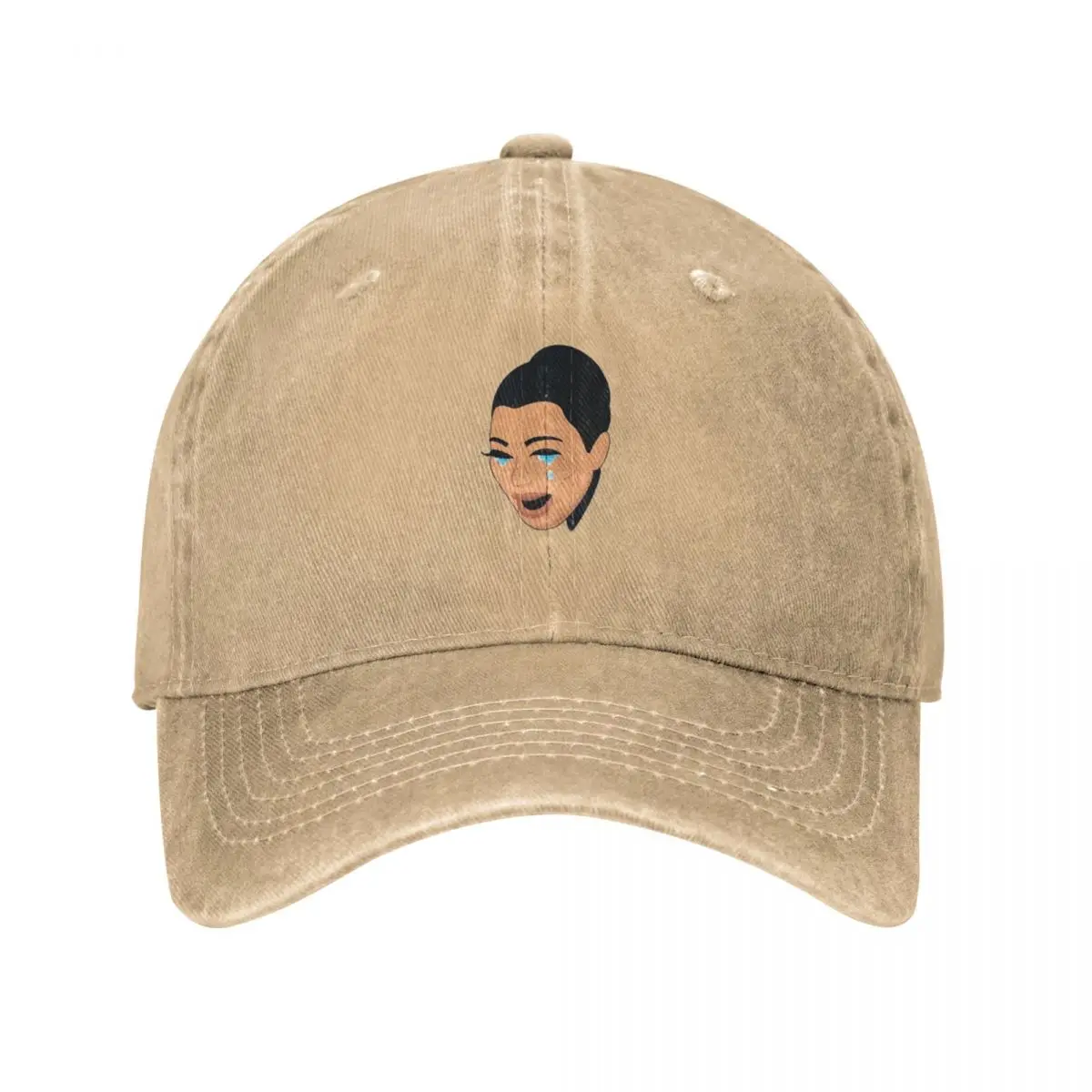 

KIM CRYING KARDASHIAN Cap Cowboy Hat dropshipping Bobble sun horse men cap Women's