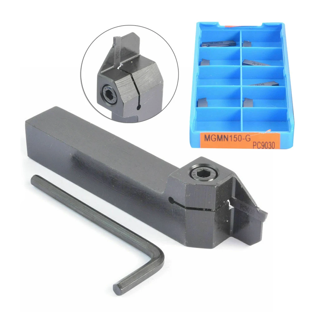 16x16x100mm MGEHR1616-1.5 Turning Tool Holder MGMN150-G Carbide Insert External Slot Groove Turning Tool Holder CNC Tool
16x16x100mm MGEHR1616-1.5 Turning Tool Holder MGMN150-G Carbide Insert External Slot Groove Turning Tool Holder CNC Tool