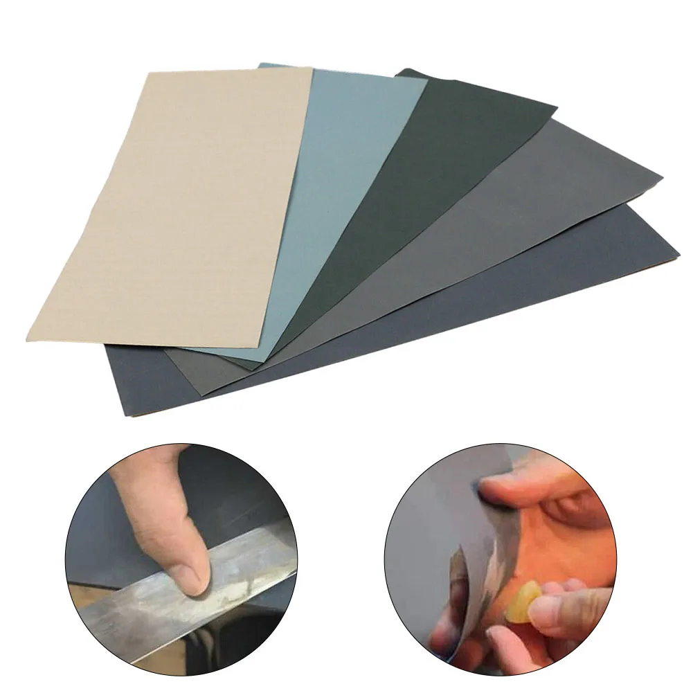5pcs Dry Wet Sandpaper Sand Paper For Processing Paints Varnishes Filler Car Maintenance Body Painting Accessories 23x9.3cm
5pcs Dry Wet Sandpaper Sand Paper For Processing Paints Varnishes Filler Car Maintenance Body Painting Accessories 23x9.3cm