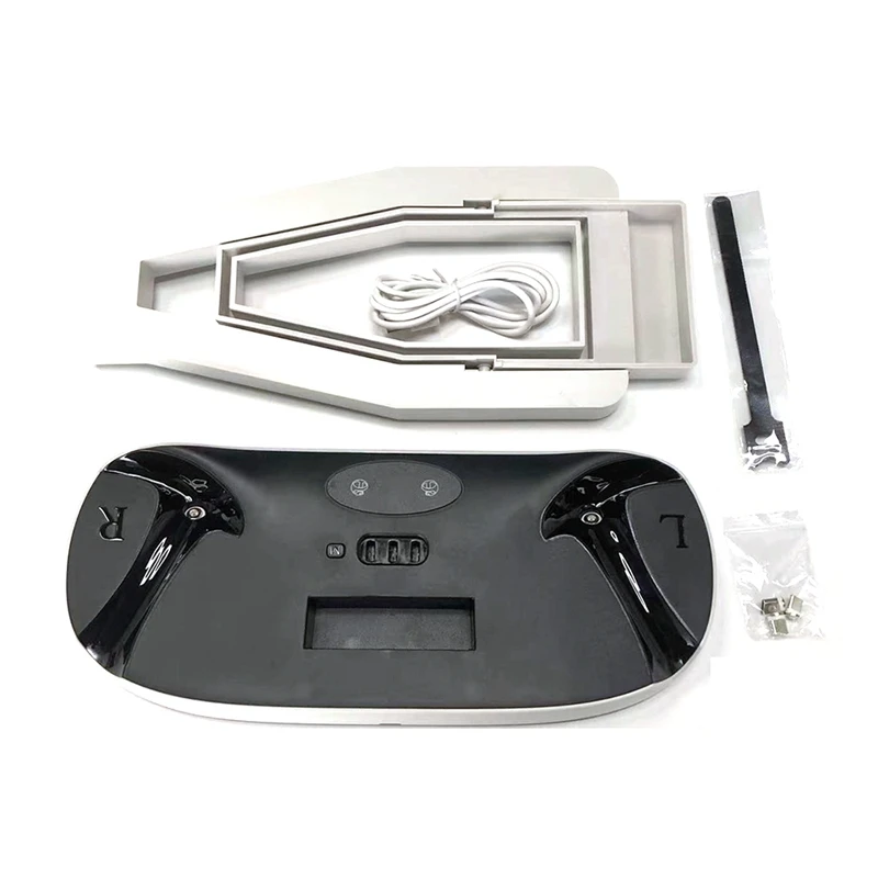 Двойной контроллер, магнитная зарядная док-станция с RGB-подсветкой для PS VR2 для PS5 VR2, консоль для очков, подставка для хранения, ручка VR
Двойной контроллер, магнитная зарядная док-станция с RGB-подсветкой для PS VR2 для PS5 VR2, консоль для очков, подставка для хранения, ручка VR