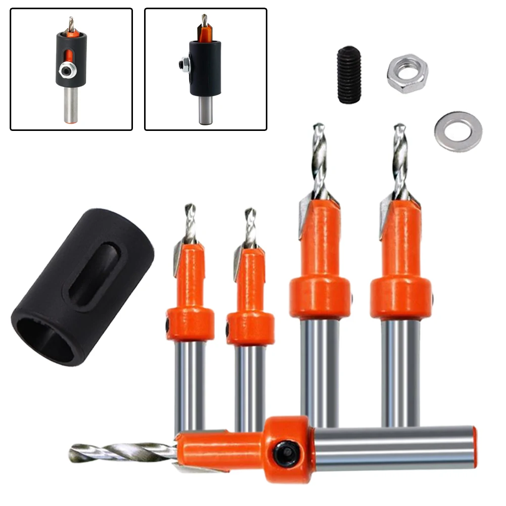 1 Set Woodworking Round Shank Countersink Drill Bit Stopper Self Tapping Screw Taper Power Tool Woodworking Drill Bit
1 Set Woodworking Round Shank Countersink Drill Bit Stopper Self Tapping Screw Taper Power Tool Woodworking Drill Bit