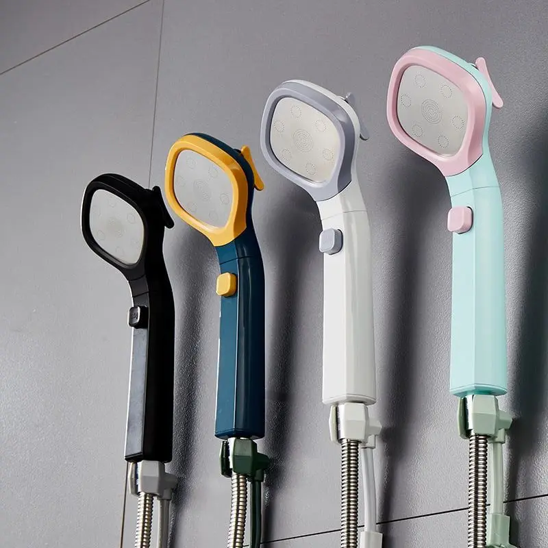 Насадка для душа, 4 режима, экономия воды, регулируемый Душ высокого давления, одно нажатие, стоп-сигнал, массажная головка для душа, аксессуары для athroom 
Насадка для душа, 4 режима, экономия воды, регулируемый Душ высокого давления, одно нажатие, стоп-сигнал, массажная головка для душа, аксессуары для athroom