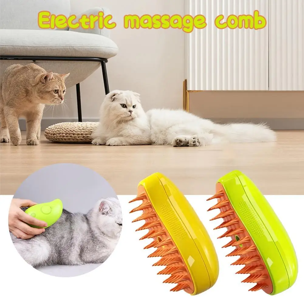 Pet Cat And Dog Electric Spray Massage Comb Anti-Flying Massage Bath USB Charging Cat Comb Floating Hair Removal Comb Pet Care
Pet Cat And Dog Electric Spray Massage Comb Anti-Flying Massage Bath USB Charging Cat Comb Floating Hair Removal Comb Pet Care