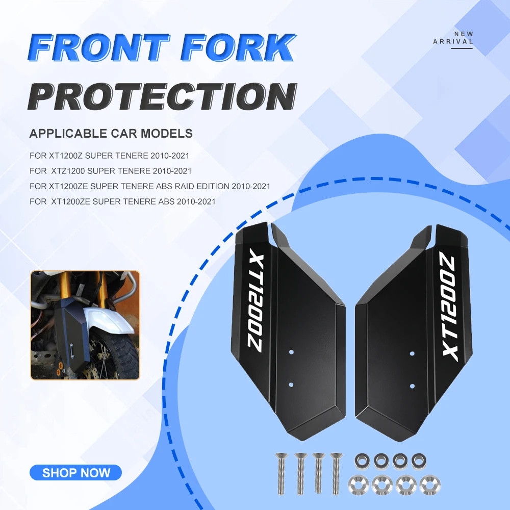 Front Fork Protection For Yamaha XT1200Z/XTZ1200 SUPER TENERE 2010 2012-2019 2020 2021 Motorcycle Accessories Fork Leg Guards
Front Fork Protection For Yamaha XT1200Z/XTZ1200 SUPER TENERE 2010 2012-2019 2020 2021 Motorcycle Accessories Fork Leg Guards