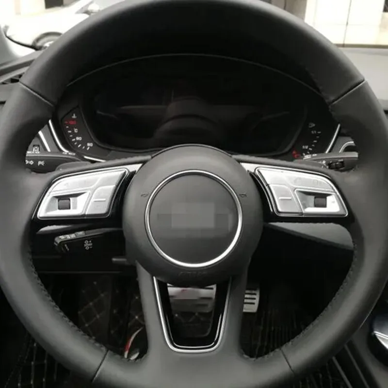 Декоративные пуговицы на руль автомобиля, наклейки с блестками для Audi A3, 8V, A4, B8, B9, Q3, Q5, A1, A5, A6, A7, внутренние переводки
Декоративные пуговицы на руль автомобиля, наклейки с блестками для Audi A3, 8V, A4, B8, B9, Q3, Q5, A1, A5, A6, A7, внутренние переводки