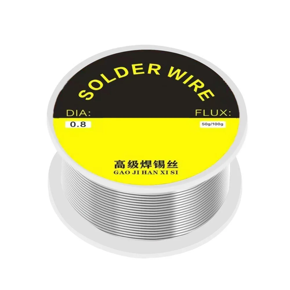 Rosin Core Welding Wire High Purity 2% Flux Soldering Tin Wire 50g/100g Low Fusion Spot Solder Wire Electric Soldering Iron
Rosin Core Welding Wire High Purity 2% Flux Soldering Tin Wire 50g/100g Low Fusion Spot Solder Wire Electric Soldering Iron