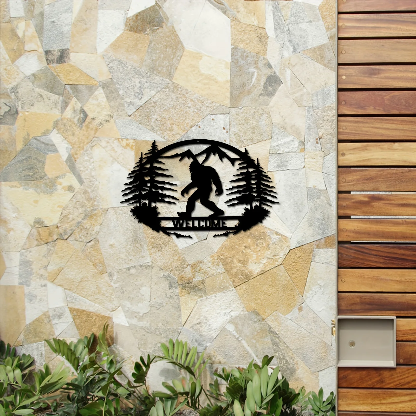 Sasquatch Wall Art Decor, Welcome Sasquatch Metal Sign Farmhouse Christmas Wall Hanging Ornament Home Yard Garden Garage Decor
Sasquatch Wall Art Decor, Welcome Sasquatch Metal Sign Farmhouse Christmas Wall Hanging Ornament Home Yard Garden Garage Decor