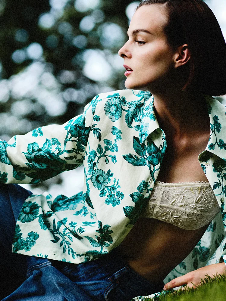 Shirts For Women Fashion Clothes Button Up Elegant Vintage Floral Print Shirt Ladies Lapel Collar Long Sleeve Faux Linen Shirt
Shirts For Women Fashion Clothes Button Up Elegant Vintage Floral Print Shirt Ladies Lapel Collar Long Sleeve Faux Linen Shirt