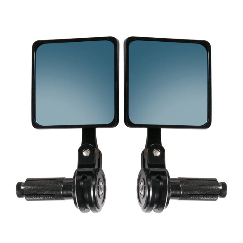 

New 7/8 22Mm Universal 1 Pair CNC Motorcycle Handlebar Reflector Rear View Mirror Bar End Rearview Reversing Mirror