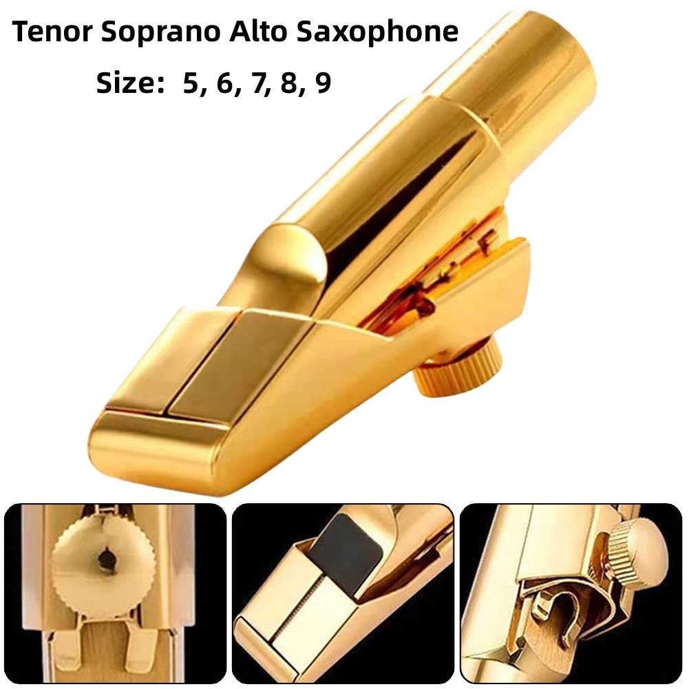 Saxophone Metal Mouthpiece Ligature Cap Gold Color For Professional Aisiweier Tenor Soprano Alto Sax Aisiweier Mouth Piece 56789
Saxophone Metal Mouthpiece Ligature Cap Gold Color For Professional Aisiweier Tenor Soprano Alto Sax Aisiweier Mouth Piece 56789