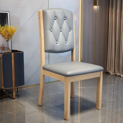 Wooden Kitchen Dining Chair Luxury PU Leather Balcony Nordic Dining Chair Living Room Relax Silla Comedor Hotel Furniture BL50DC
Wooden Kitchen Dining Chair Luxury PU Leather Balcony Nordic Dining Chair Living Room Relax Silla Comedor Hotel Furniture BL50DC