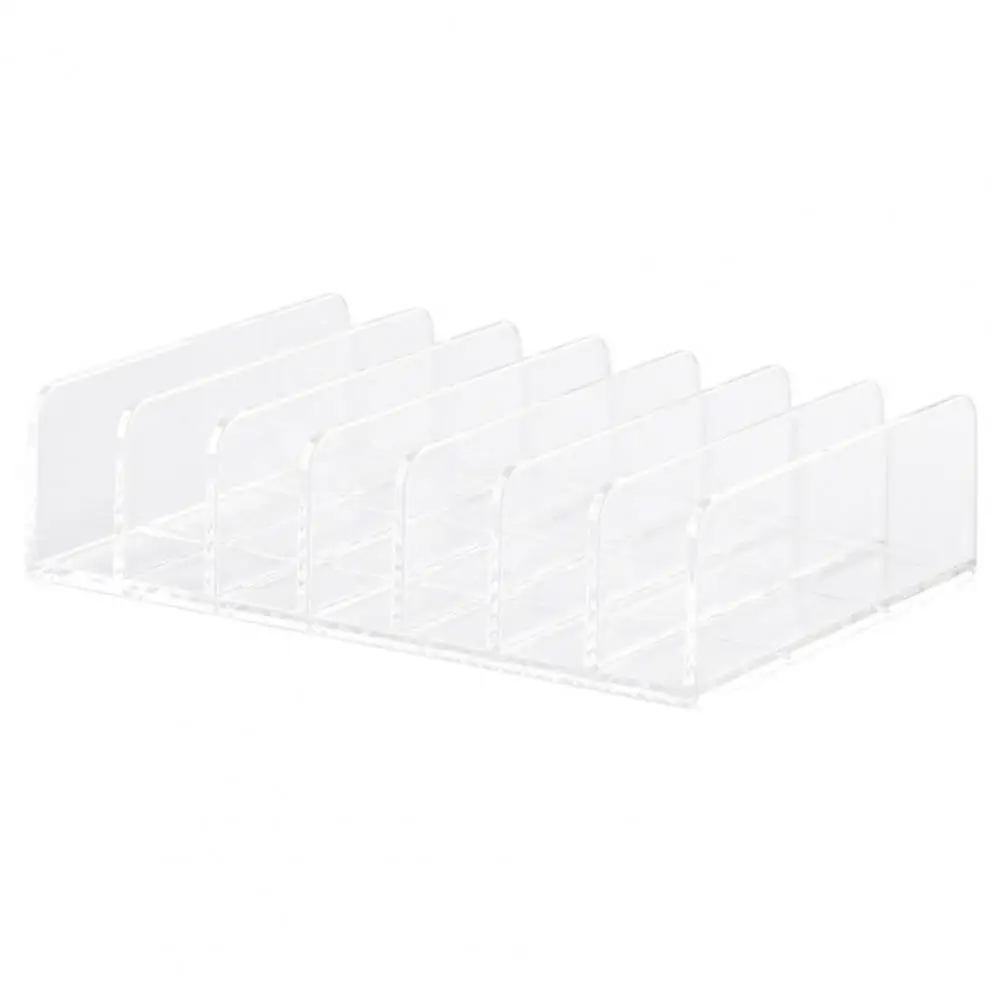 Storage Rack with Divided Spaces Drop-resistant Storage Rack Heavy Duty Desktop Organizer with 7 Compartments Ideal for Cash
Storage Rack with Divided Spaces Drop-resistant Storage Rack Heavy Duty Desktop Organizer with 7 Compartments Ideal for Cash