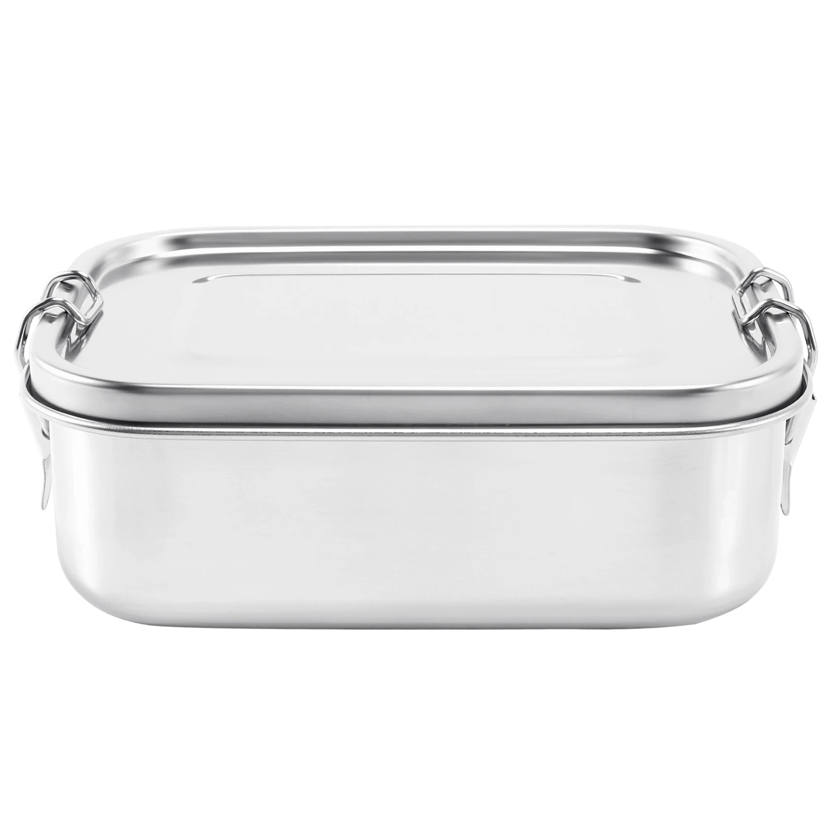 

Stainless Steel Lunch Food Container with Lock Clips and Leakproof Design, 800ML Bento Boxes Lunch Container for Kids or