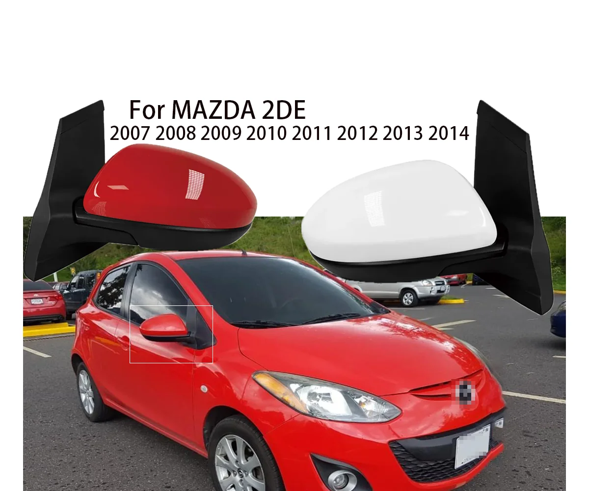 The car side mirror assembly is suitable for Mazda 2DE 2007-2014 Electric adjustable NO LED turn signal 3-wire
The car side mirror assembly is suitable for Mazda 2DE 2007-2014 Electric adjustable NO LED turn signal 3-wire
