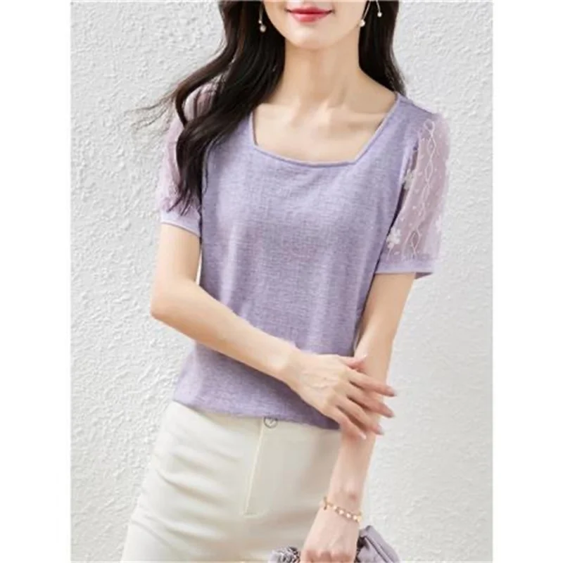 Women Spring Summer Style blouses Shirts Lady Casual Short Puff Sleeve Square Collar Solid Color Blusas Tops ZZ1826
Women Spring Summer Style blouses Shirts Lady Casual Short Puff Sleeve Square Collar Solid Color Blusas Tops ZZ1826