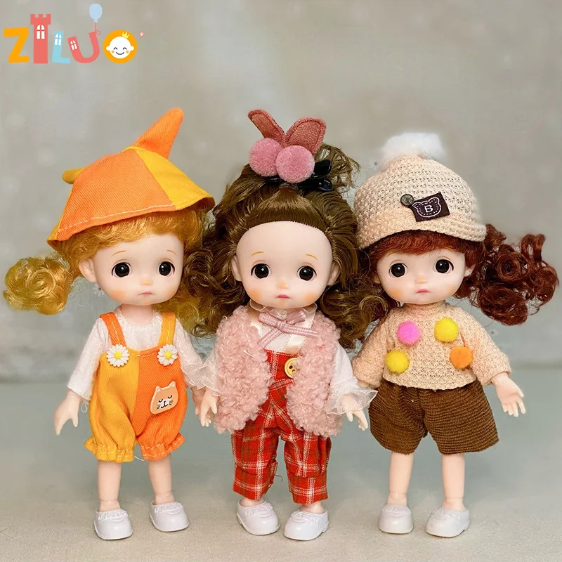 1/12 BJD Dolls for Girls 16cm 3D Simulation Princess Dress Up Children's Doll Toys Cute Doll Multi-joint Dolls Birthday Gifts
1/12 BJD Dolls for Girls 16cm 3D Simulation Princess Dress Up Children's Doll Toys Cute Doll Multi-joint Dolls Birthday Gifts