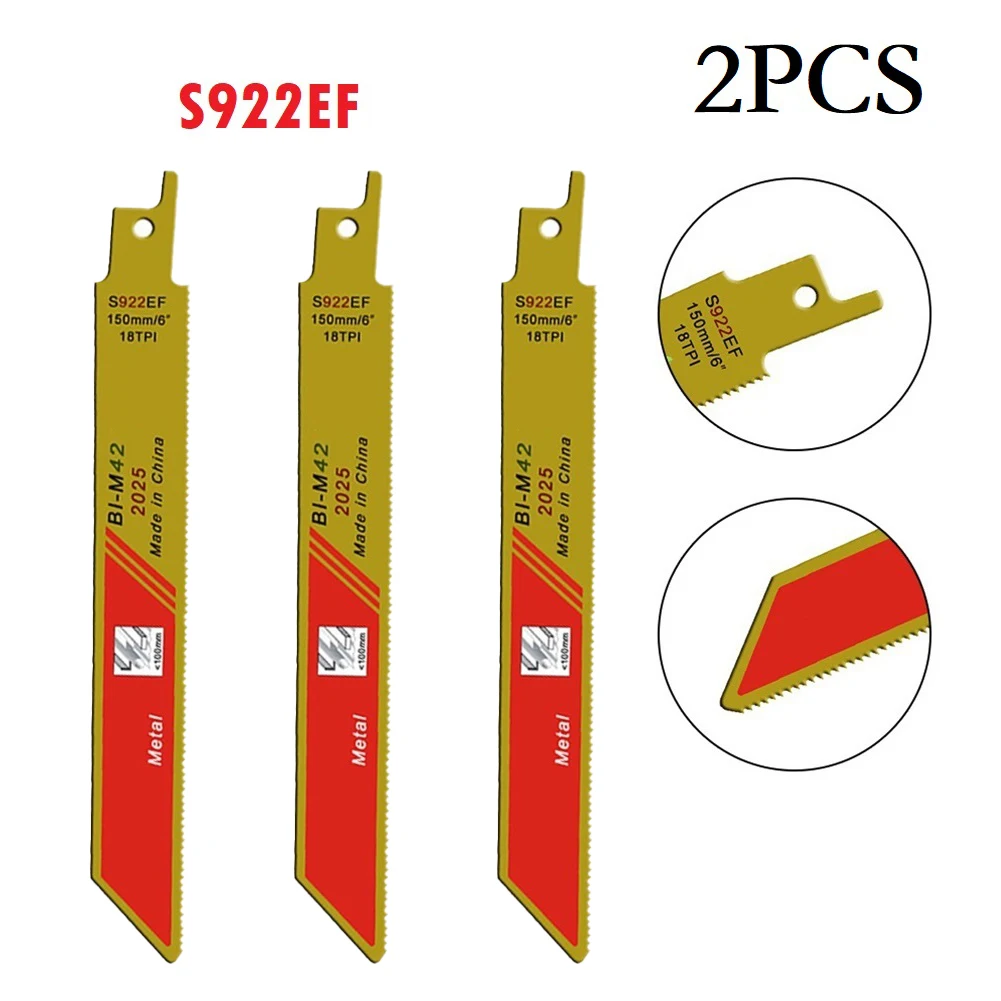 3Pcs Reciprocating Saw Blades Set Flexible Cutting Metal For Plastic Pipe Metal Cutting Saw Blades 150mm 6inch Tool Accessories
3Pcs Reciprocating Saw Blades Set Flexible Cutting Metal For Plastic Pipe Metal Cutting Saw Blades 150mm 6inch Tool Accessories