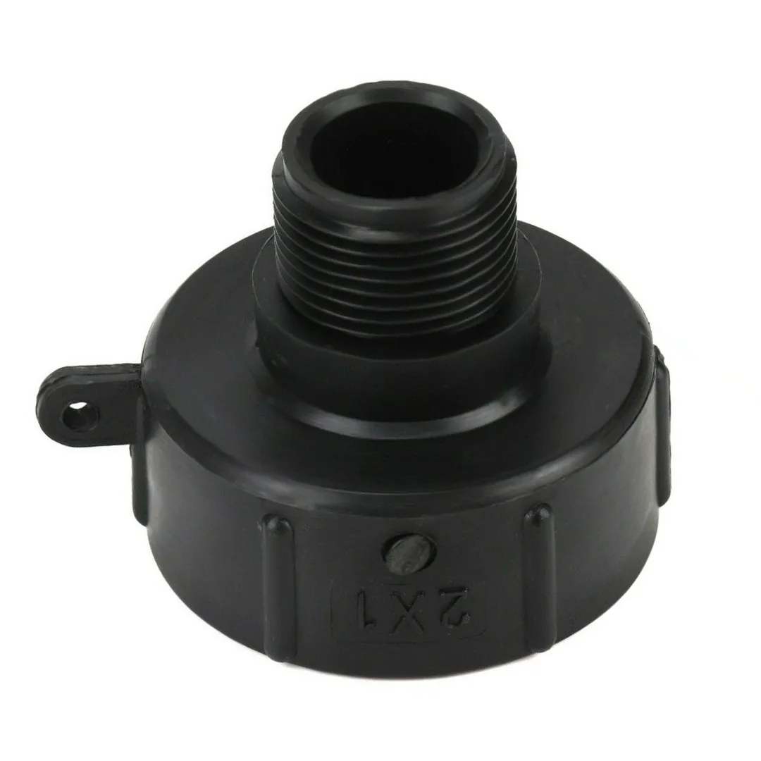 1 Inch External Thread/Fine Pitch S60x6 55 / 60mm Black Connection Connecting Hose Fitting IBC Water Tank PVC Plastic
1 Inch External Thread/Fine Pitch S60x6 55 / 60mm Black Connection Connecting Hose Fitting IBC Water Tank PVC Plastic