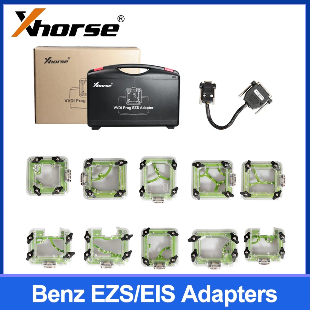 Полный комплект адаптеров Xhorse для Benz EZS/EIS, 10 шт./комплект для VVDI Prog, Multi Prog, VVDI MB, Key Tool Plus, Mini Prog
Полный комплект адаптеров Xhorse для Benz EZS/EIS, 10 шт./комплект для VVDI Prog, Multi Prog, VVDI MB, Key Tool Plus, Mini Prog