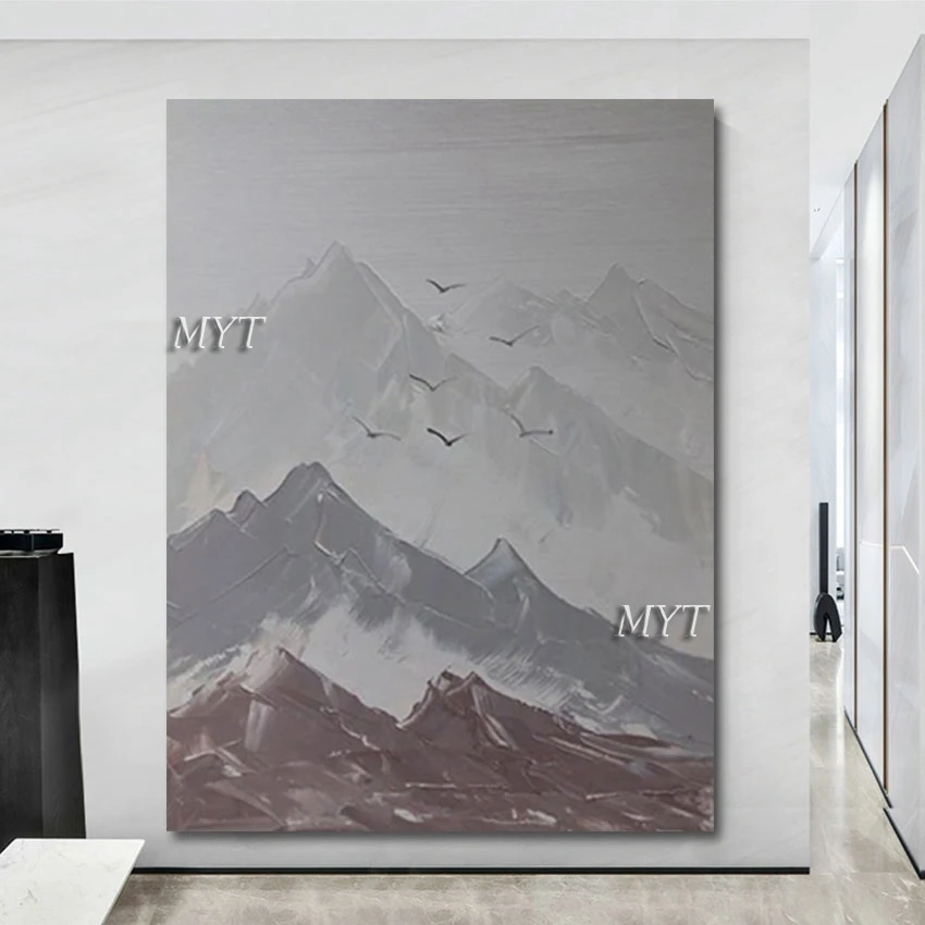 Wall Hanging Decor Mountain Acrylic Textured Abstract Oil Paintings Modern Home Decoration Piece Frameless Handmade Artwork
Wall Hanging Decor Mountain Acrylic Textured Abstract Oil Paintings Modern Home Decoration Piece Frameless Handmade Artwork