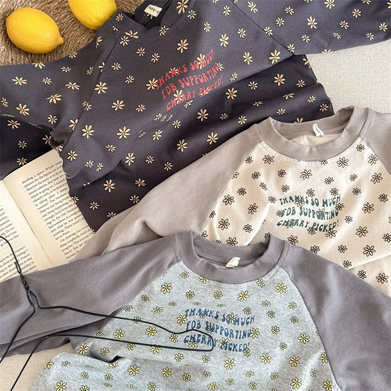2025 Autumn New Children Long Sleeve T Shirts Cotton Boys Girls Versatile Bottoming Shirts Baby Casual Loose Tees Kids Clothes 38 S7037524ed38b47ecb47d95e5058d7502j