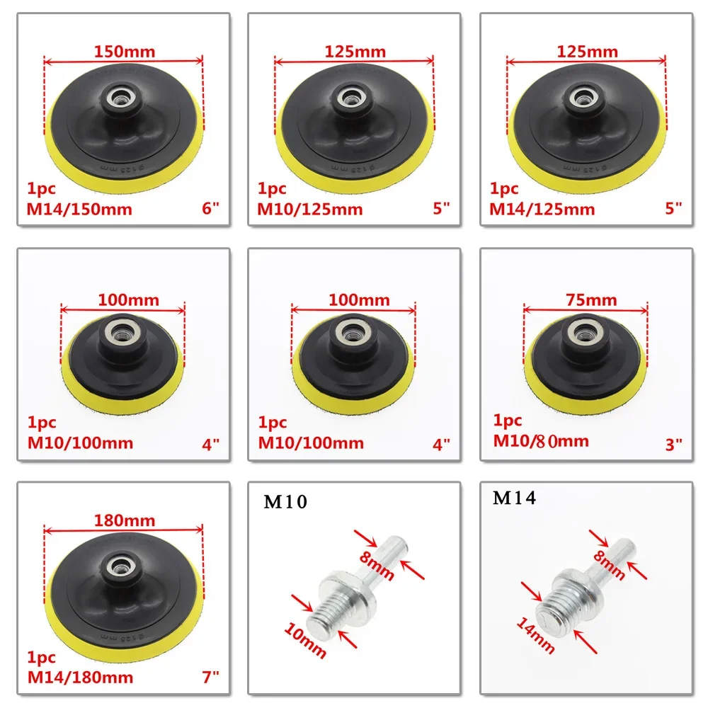 1pc 3/4/5/6/7inch Self Adhesive Disc And Drill Rod For Car Paint Care Polishing Pad Drill Rod Automobile Polishing Disk
1pc 3/4/5/6/7inch Self Adhesive Disc And Drill Rod For Car Paint Care Polishing Pad Drill Rod Automobile Polishing Disk