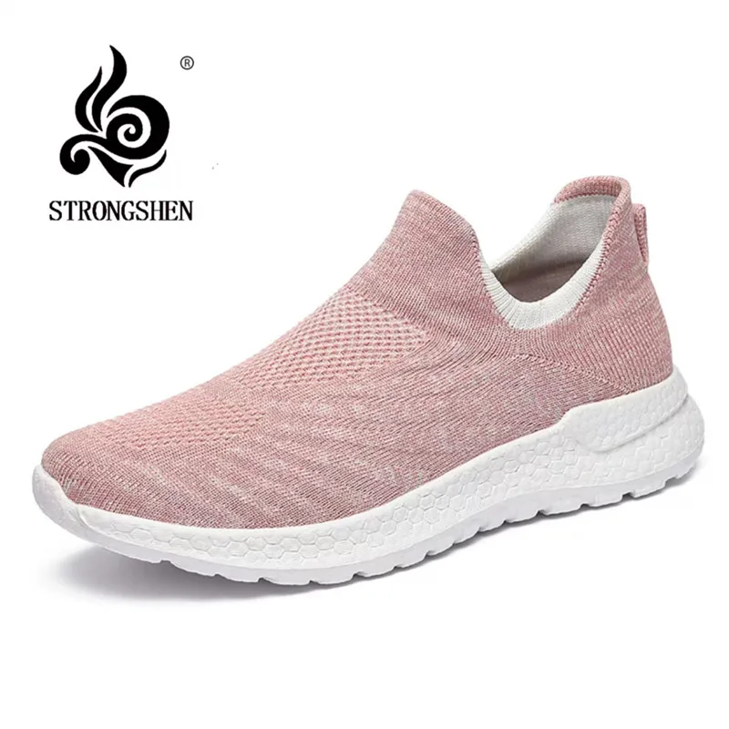 STRONGSHEN Women Shoes Couple Flying Woven Breathable Non-slip Wear-resisting Comfortable Four Seasons Shoes Mother Shoes Flat
STRONGSHEN Women Shoes Couple Flying Woven Breathable Non-slip Wear-resisting Comfortable Four Seasons Shoes Mother Shoes Flat