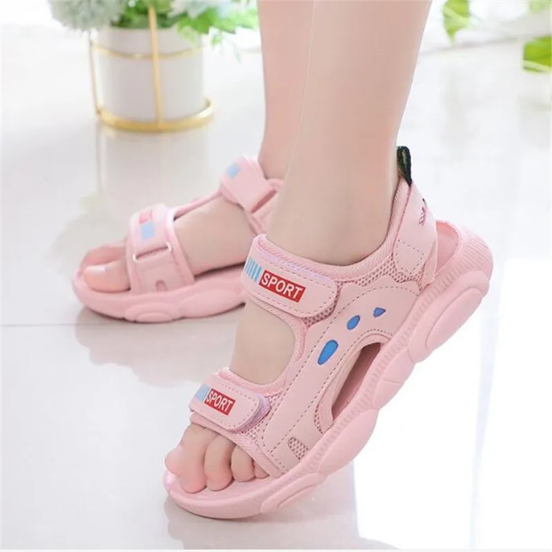 2023 Summer New Girls' Sandals Solid Soft Soled Open Fingered Baby Shoes Girls' Sports Leisure Antiskid Beach Shoes
2023 Summer New Girls' Sandals Solid Soft Soled Open Fingered Baby Shoes Girls' Sports Leisure Antiskid Beach Shoes