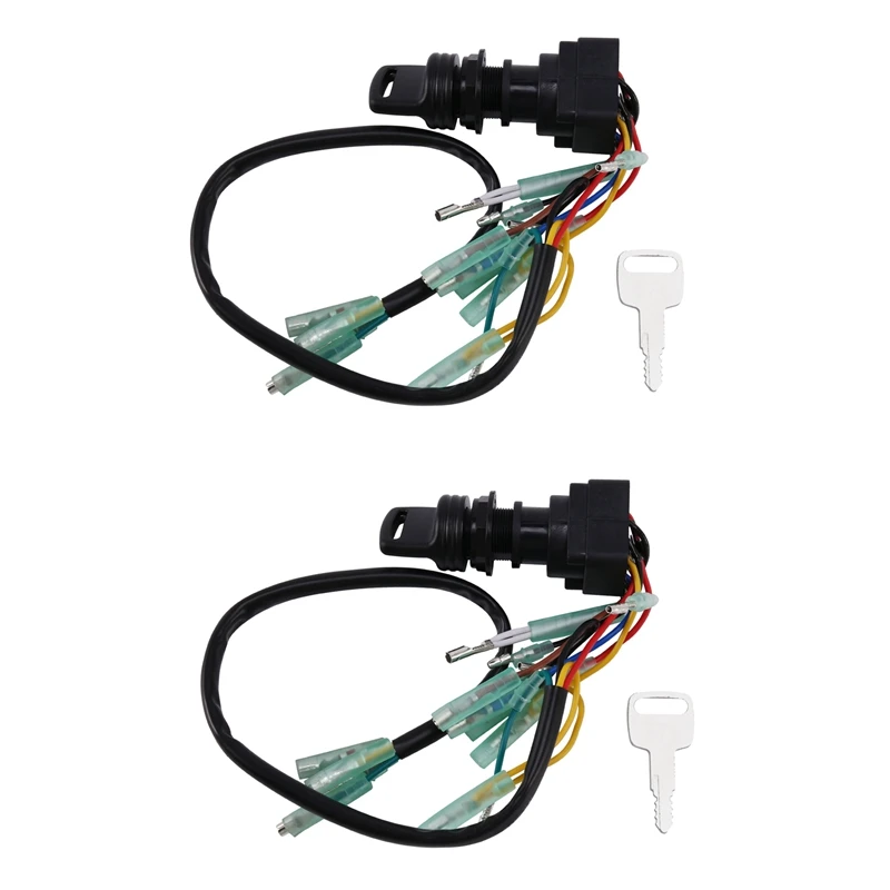 2X Ignition Switch Key Assy For Yamaha Outboard Motor Control Box 703-82510-43-00
2X Ignition Switch Key Assy For Yamaha Outboard Motor Control Box 703-82510-43-00