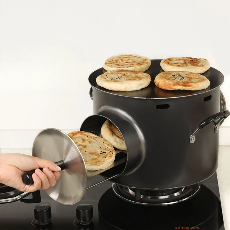 

Pancake Stove Gas Grilled Squid Fire Oven Multifunction Household Kitchen Tool Pancake Fried Sweet Potato Meat Sandwich Oven New