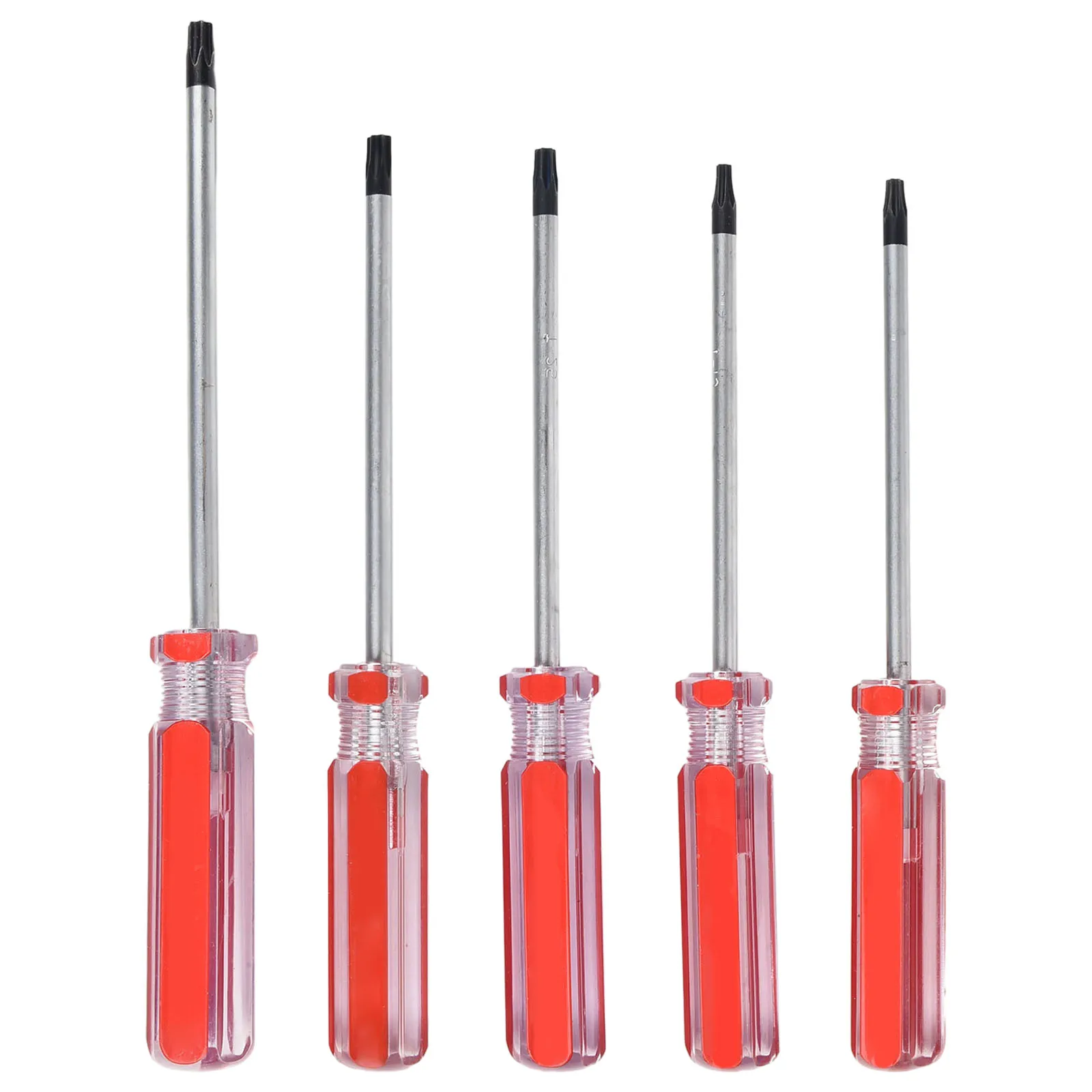 5pcs T15 T20 T25 T27 T30 Torx Precision Magnetic Screwdriver 100mm Long Reach Magnetic Torx Screwdriver For Holding Tiny Screws
5pcs T15 T20 T25 T27 T30 Torx Precision Magnetic Screwdriver 100mm Long Reach Magnetic Torx Screwdriver For Holding Tiny Screws