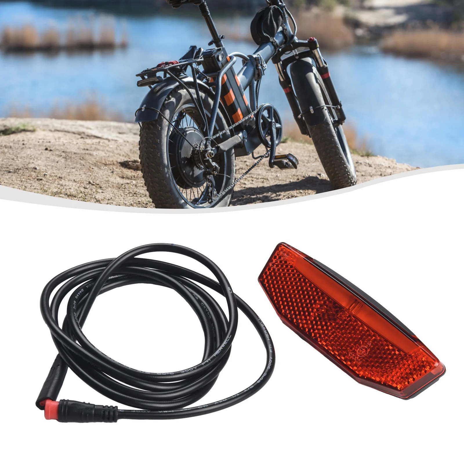 36V/48V Ebike Rear Light Tail Light LED Rear Lamp Safety Warning Rear Lamp For E-scooter SM/ Waterproof Connector Rear Light
36V/48V Ebike Rear Light Tail Light LED Rear Lamp Safety Warning Rear Lamp For E-scooter SM/ Waterproof Connector Rear Light