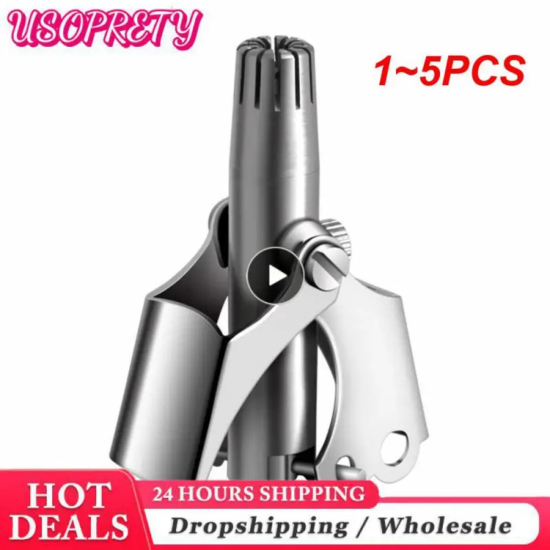 1~5PCS Nose Hair Trimmer Cleaner For Men Women Stainless Steel Manual Mechanical Shaving Razor Washable Hair Removal Tools With
1~5PCS Nose Hair Trimmer Cleaner For Men Women Stainless Steel Manual Mechanical Shaving Razor Washable Hair Removal Tools With