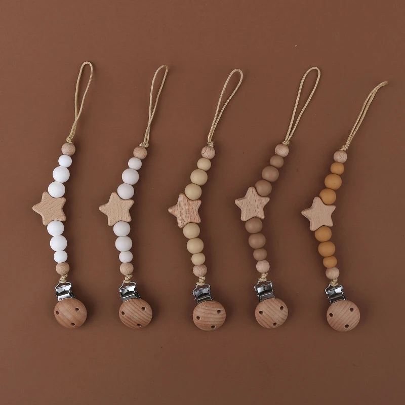 B2EB Baby Pacifier Clip Silicone Bead Chain Holder Soother Chain Nipples Clip Teething Toy Baby Teething Chain Toy Gift
B2EB Baby Pacifier Clip Silicone Bead Chain Holder Soother Chain Nipples Clip Teething Toy Baby Teething Chain Toy Gift