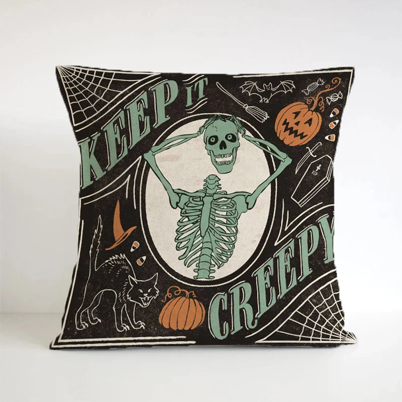Pillowcase Gift Cushion Cover 45*45 Halloween Cushions Double-Sided Pillow Square Short Plush Decorative Pillows for Sofa Covers
Pillowcase Gift Cushion Cover 45*45 Halloween Cushions Double-Sided Pillow Square Short Plush Decorative Pillows for Sofa Covers