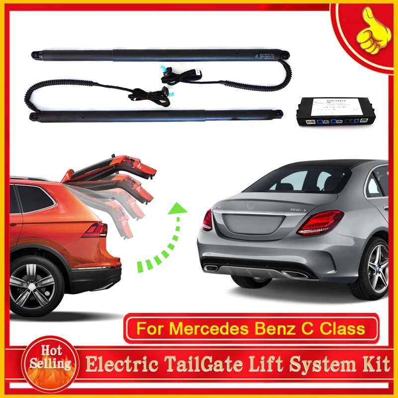 

For Mercedes Benz C Class W205 2014~2024 Car Auto Electric Tailgate Opener Vehicle Power Rear Door Liftgate Modification Parts