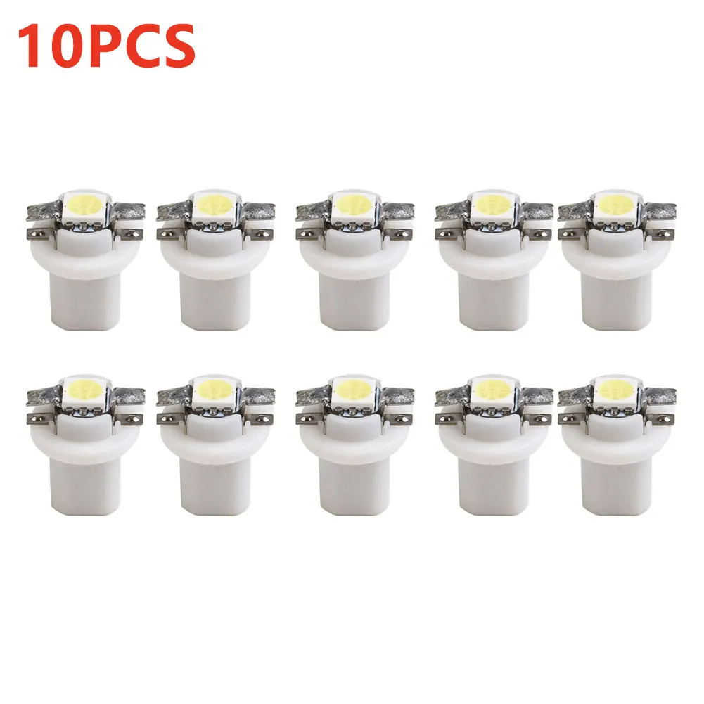 10Pcs LED-Dashboard Lamp T5 B8.5D 5050 SMD White Super-Bright Car Dash Instrument Light Bulbs Panel Gauge SpeedoDash Bulb
10Pcs LED-Dashboard Lamp T5 B8.5D 5050 SMD White Super-Bright Car Dash Instrument Light Bulbs Panel Gauge SpeedoDash Bulb