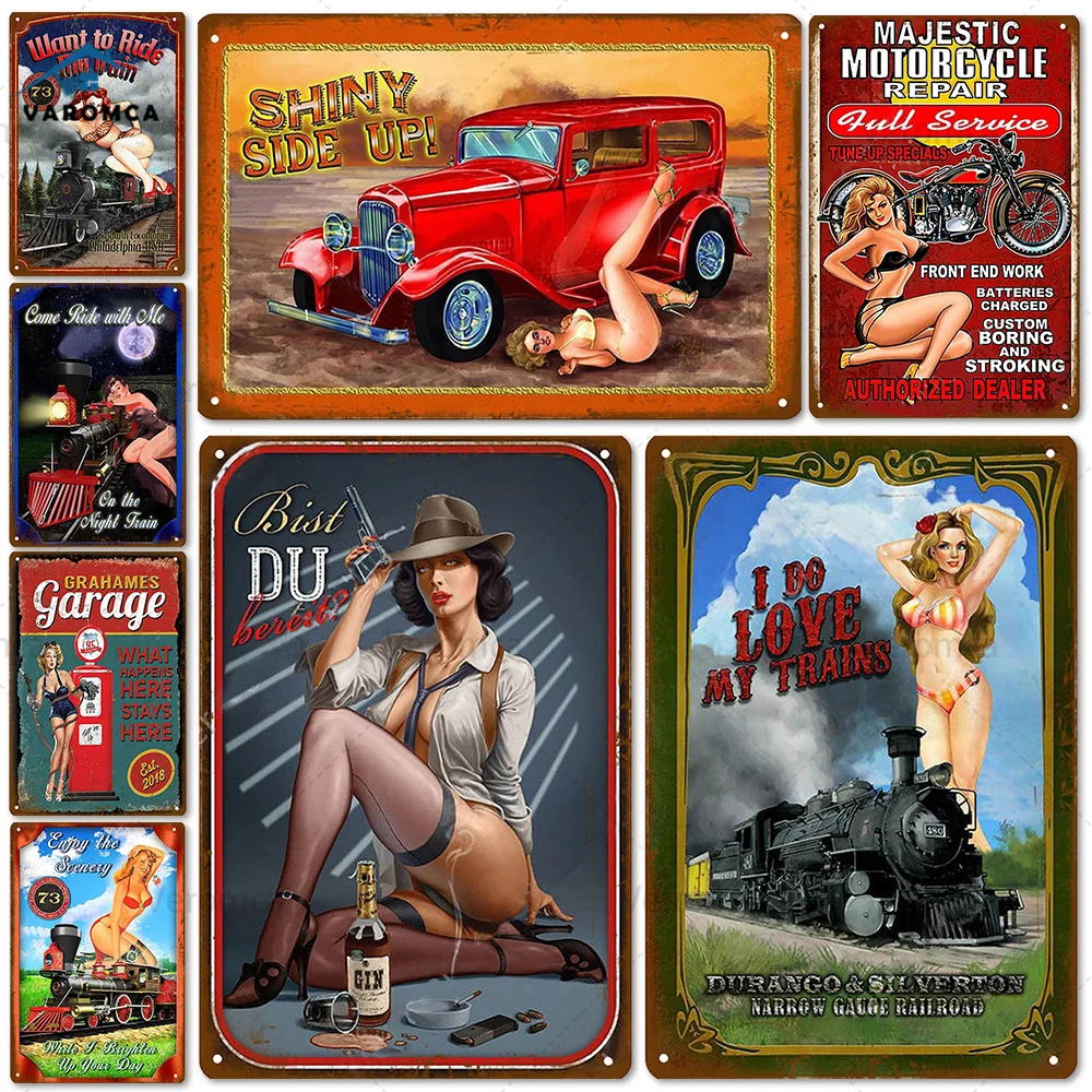 Retro Car Posters Metal Poster Sexy Beauty Plate Sign Metal Posters Vintage Home Shabby Tin Sign Bar Pub Wall Plaques Decor
Retro Car Posters Metal Poster Sexy Beauty Plate Sign Metal Posters Vintage Home Shabby Tin Sign Bar Pub Wall Plaques Decor
