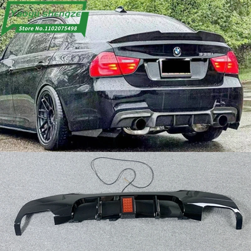 Gloss Black Car Rear Bumper Diffuser Spoiler for BMW 3 Series E90 318i 320i 328i 330i 335i 340i 2005-2011 Rear Diffuser
Gloss Black Car Rear Bumper Diffuser Spoiler for BMW 3 Series E90 318i 320i 328i 330i 335i 340i 2005-2011 Rear Diffuser