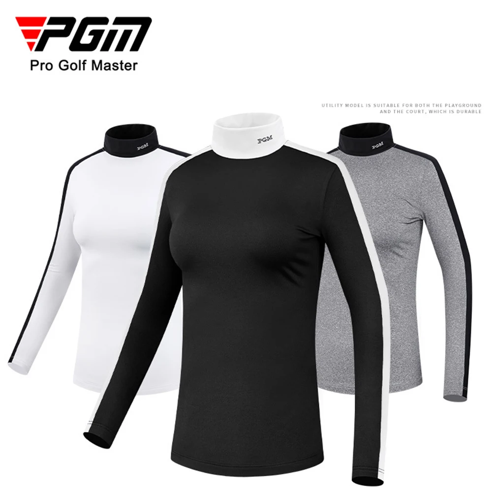 PGM Golf Undershirt Women's Long Sleeve Fashion T-Shirt Autumn and Winter Stretch Clothes to Protect Cold and Warm
PGM Golf Undershirt Women's Long Sleeve Fashion T-Shirt Autumn and Winter Stretch Clothes to Protect Cold and Warm