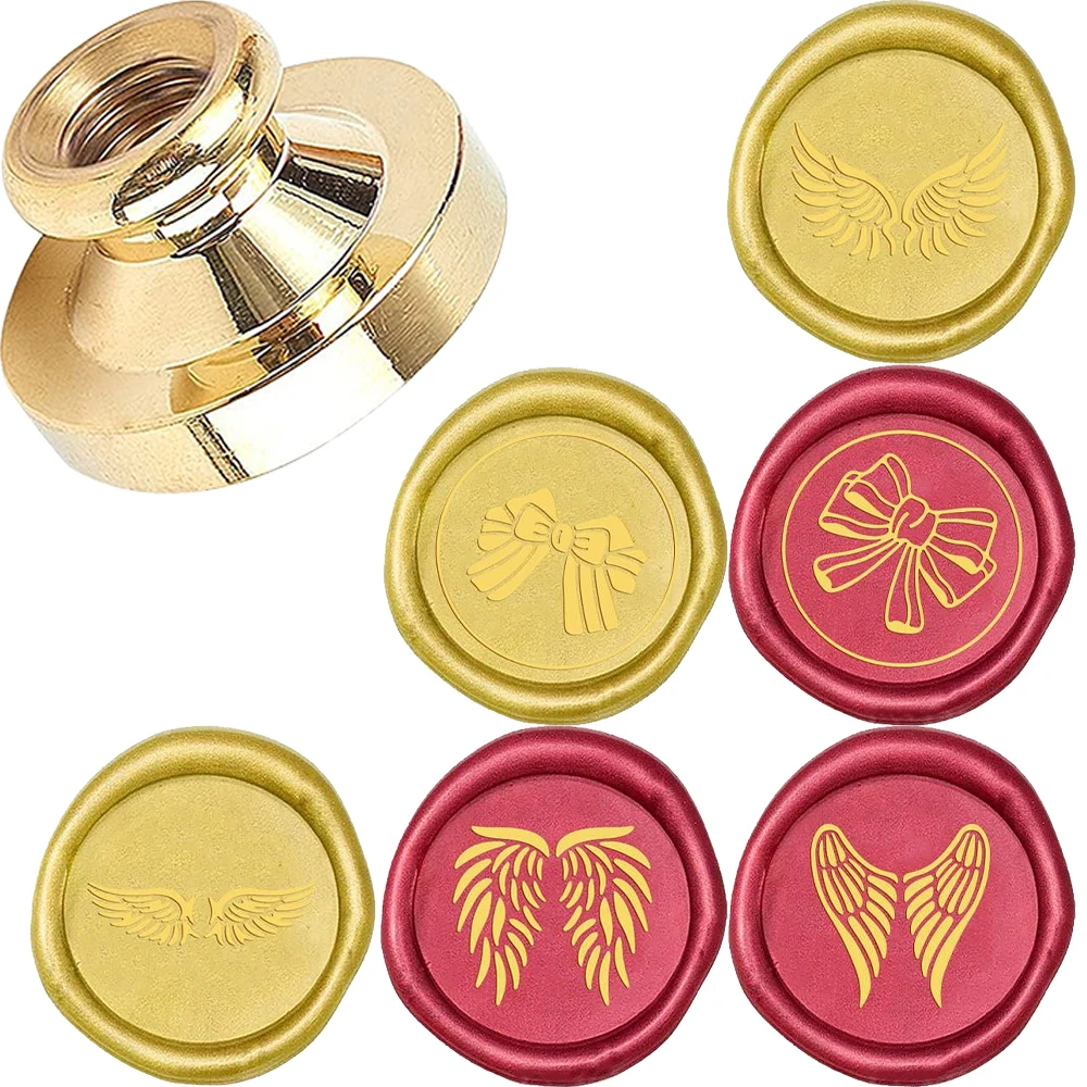 Simple Patterns Wings Bow Wax Seal Stamp Diy Craft Supplies Scrapbooking Christmas Wedding Invitation Postcards Decoration
Simple Patterns Wings Bow Wax Seal Stamp Diy Craft Supplies Scrapbooking Christmas Wedding Invitation Postcards Decoration
